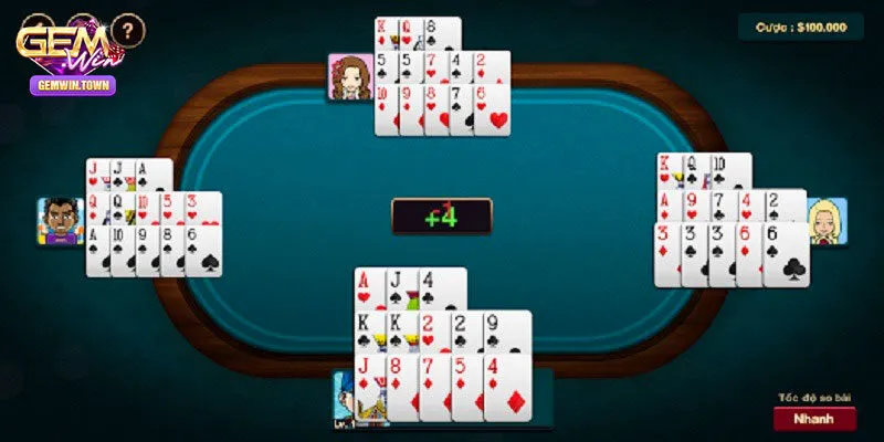 Mậu Binh – Game Đánh Bài Ăn Khách Tại Cổng Game Gemwin