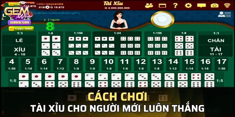 Bật mí mẹo chơi tài xỉu gia tăng cơ hội thắng