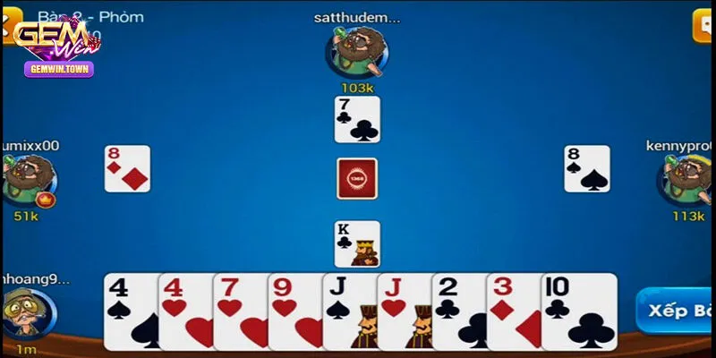 Phỏm Online Gemwin – Điểm Cá Cược Hấp Dẫn Nhất Thị Trường